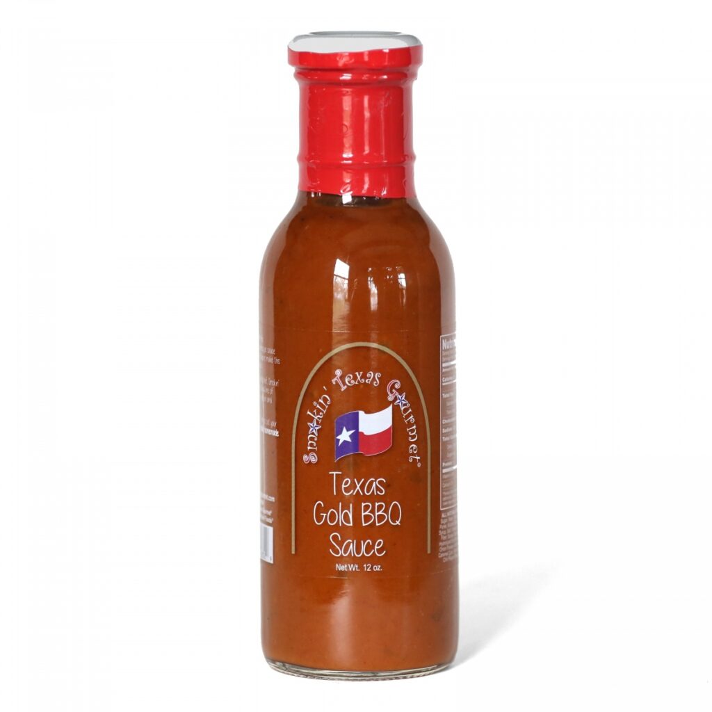 Texas Gold Mustard BBQ Sauce Red Kitchen Foods Smokin' Texas